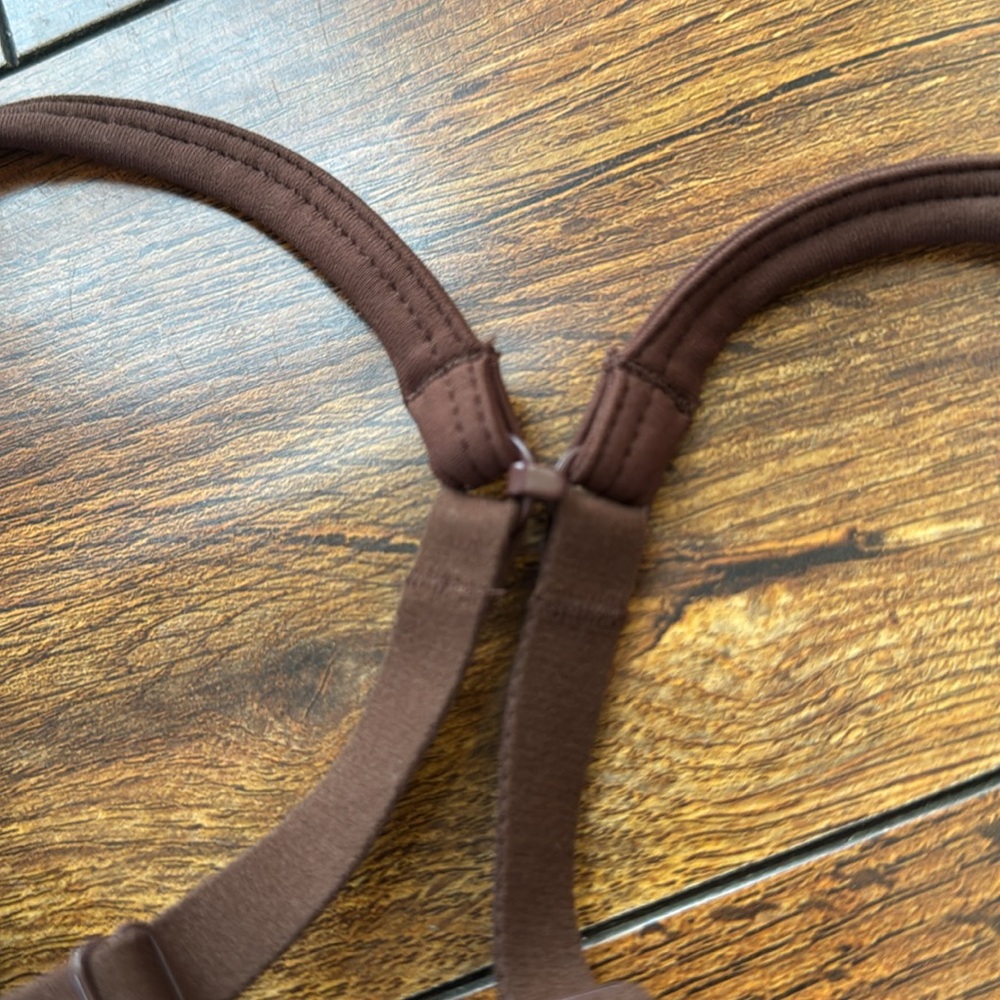 Athleta Women's Brown Sports Bra - Picture 3 of 4